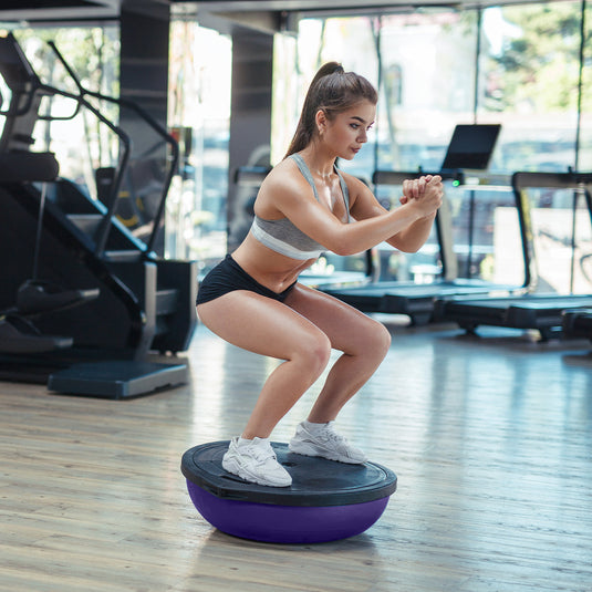 Translation missing: en.Powertrain Fitness Yoga Ball Home Gym Workout Balance Trainer Purple