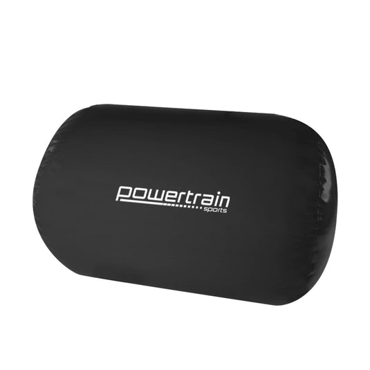 Translation missing: en.Powertrain Sports Inflatable Gymnastics Air Barrel Exercise Roller 120 x 75cm - Black