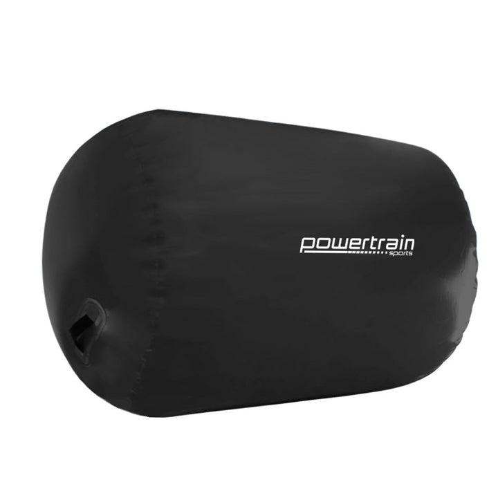 Translation missing: en.Powertrain Sports Inflatable Gymnastics Air Barrel Exercise Roller 120 x 75cm - Black