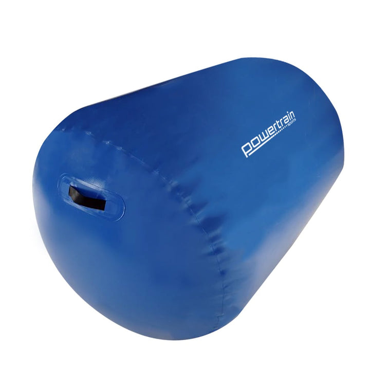 Translation missing: en.Powertrain Sports Inflatable Gymnastics Air Barrel Exercise Roller 120 x 75cm - Blue