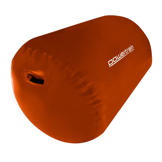Translation missing: en.Powertrain Sports Inflatable Gymnastics Air Barrel Exercise Roller 120 x 75cm - Orange