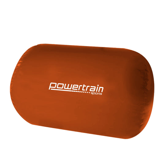 Translation missing: en.Powertrain Sports Inflatable Gymnastics Air Barrel Exercise Roller 120 x 75cm - Orange