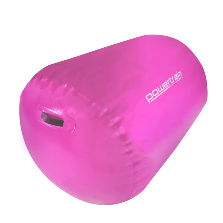 Translation missing: en.Powertrain Sports Inflatable Gymnastics Air Barrel Exercise Roller 120 x 75cm - Pink