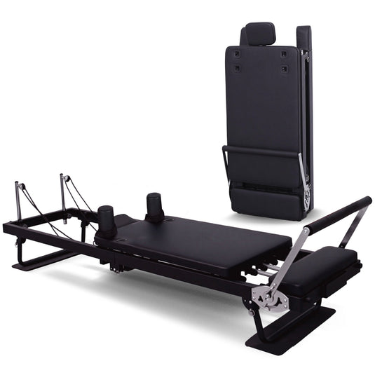 Translation missing: en.Powertrain Aria Steel Foldable Pilates Board Reformer Multifunctional Core Exercise Set Ab Trainer With Platform Extender Sitting Box Jumpboard And Footbar For Indoor Outdoor Full Body Fitness Home