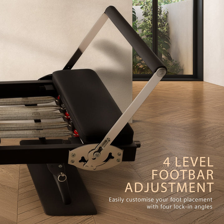 Translation missing: en.Powertrain Aria Steel Foldable Pilates Board Reformer Multifunctional Core Exercise Set Ab Trainer With Platform Extender Sitting Box Jumpboard And Footbar For Indoor Outdoor Full Body Fitness Home