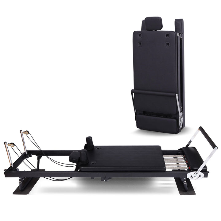 Translation missing: en.Powertrain Aria Steel Foldable Pilates Board Reformer Multifunctional Core Exercise Set Ab Trainer With Platform Extender Sitting Box Jumpboard And Footbar For Indoor Outdoor Full Body Fitness Home