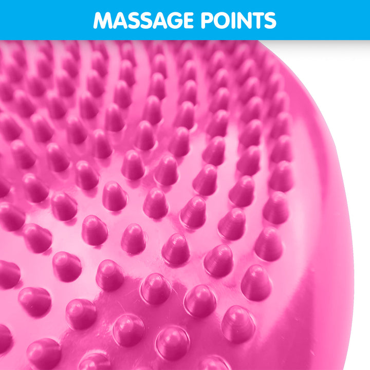 Translation missing: en.Powertrain Yoga Stability Disc Home Gym Pilates Balance Trainer - Pink