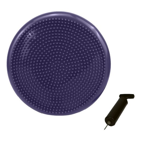 Translation missing: en.Powertrain Yoga Stability Disc w/ Pump Home Gym Pilate Balance Trainer - Purple