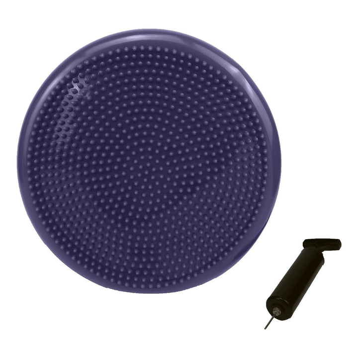 Translation missing: en.Powertrain Yoga Stability Disc w/ Pump Home Gym Pilate Balance Trainer - Purple