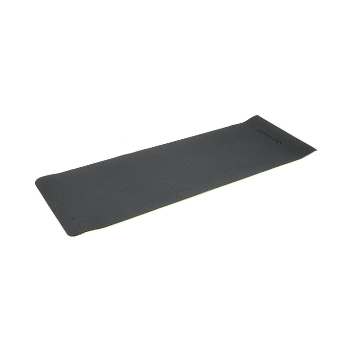 Translation missing: en.Powertrain TPE Yoga Exercise Mat Home Gym Pilates Fitness 8mm Thick in Black/Green