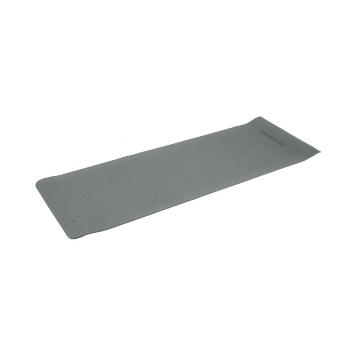 Translation missing: en.Powertrain Eco-friendly Dual Layer 6mm Yoga Mat | Slate Grey | Non-slip Surface And Carry Strap For Ultimate Comfort And Portability