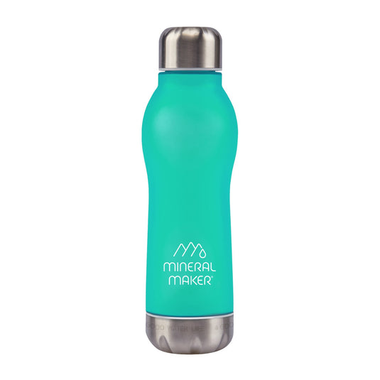 Translation missing: en.Mineral Maker MORBIDO Alkaline Filter Water Bottle + a Mineral Stone Pouch GREEN