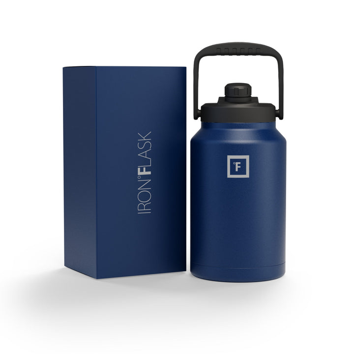 Translation missing: en.Iron Flask Bottle with Spout Lid, Twilight Blue - 128oz/3800ml