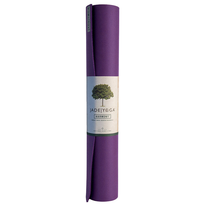 Translation missing: en.Jade Yoga Harmony Mat - Purple &amp; Iron Flask Wide Mouth Bottle with Spout Lid, Fire, 32oz/950ml Bundle