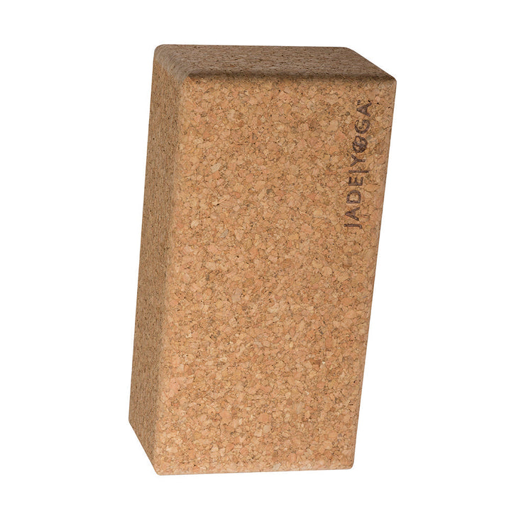 Translation missing: en.Jade Yoga Harmony Mat - Orange &amp; Jade Yoga Cork Yoga Block - Small + Jade Yoga Plant Based Mat Wash - 8 oz Starter Kit