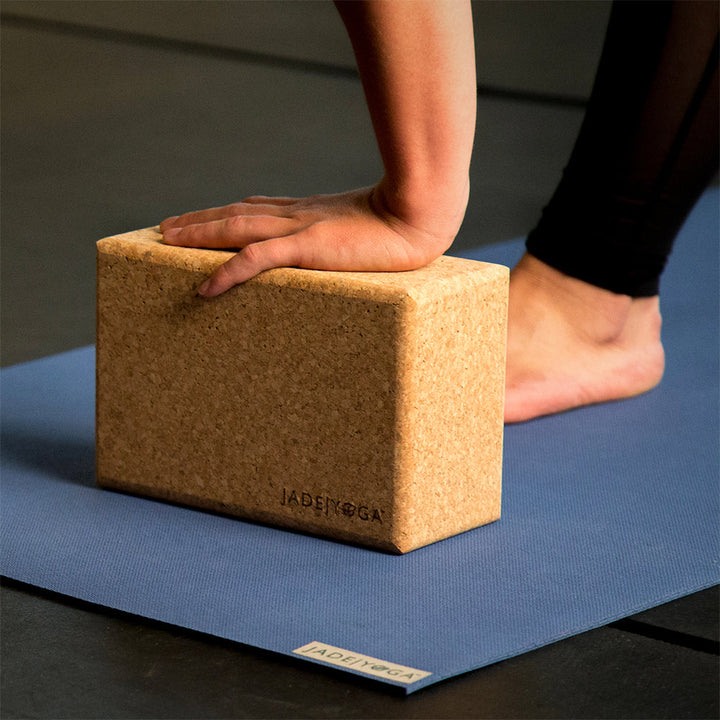 Translation missing: en.Jade Yoga Cork Yoga Block - Large