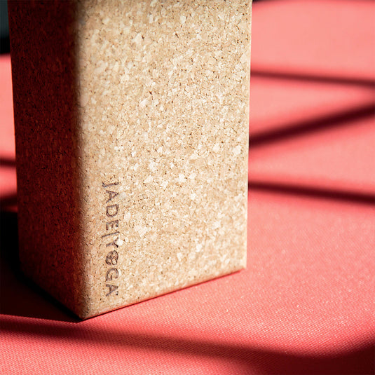 Translation missing: en.Jade Yoga Cork Yoga Block - Large