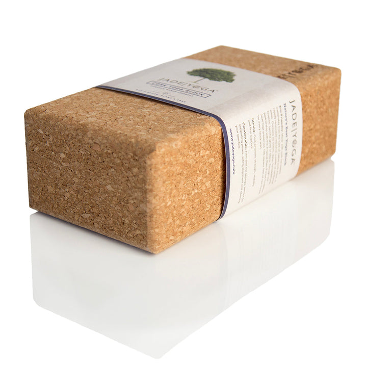 Translation missing: en.Jade Yoga Cork Yoga Block - Small