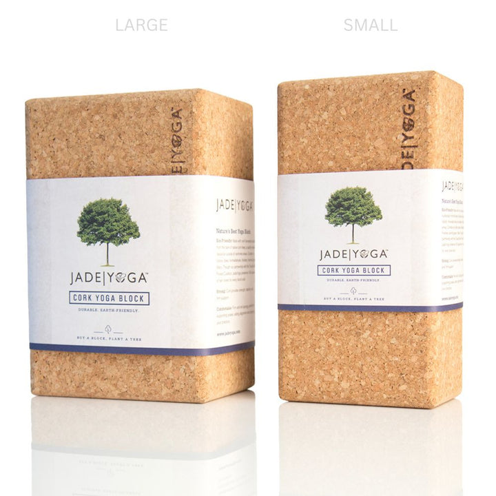 Translation missing: en.Jade Yoga Cork Yoga Block - Small