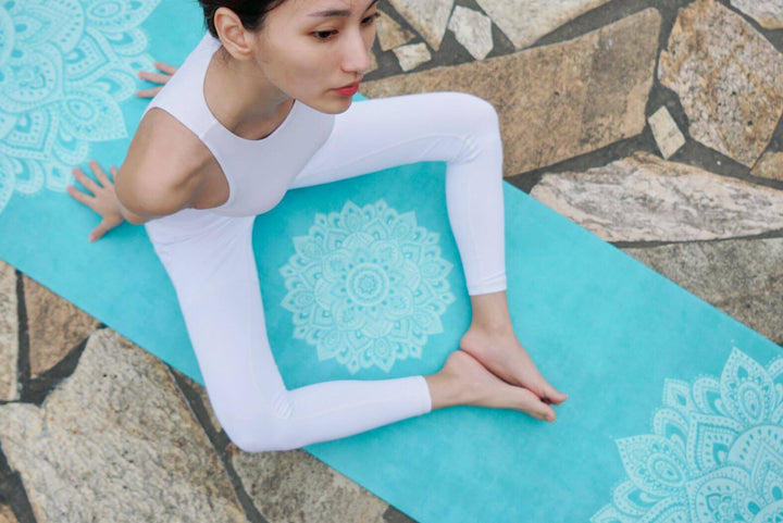 Translation missing: en.Yoga Design Lab Combo Yoga Mat 3.5mm Mandala Turquoise