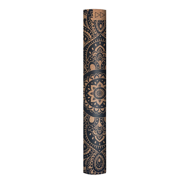 Translation missing: en.Yoga Design Lab Cork Yoga Mat 1.5mm Mandala Black