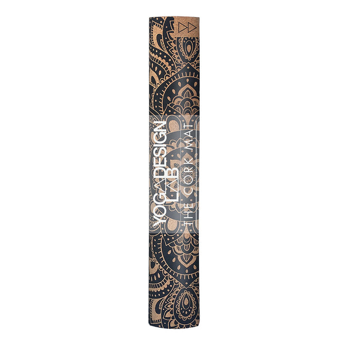 Translation missing: en.Yoga Design Lab Cork Yoga Mat 3.5mm Mandala Black