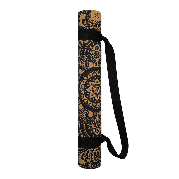 Translation missing: en.Yoga Design Lab Cork Yoga Mat 3.5mm Mandala Black