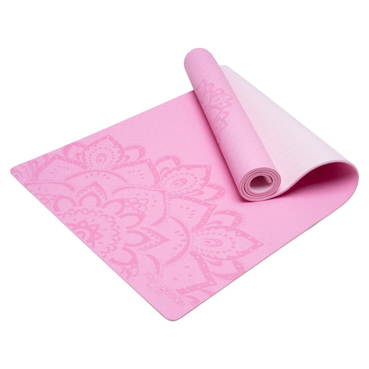 Translation missing: en.Yoga Design Lab Flow Yoga Mat 6mm Pure Mandala Rose