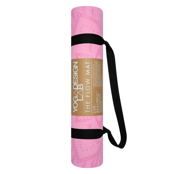Translation missing: en.Yoga Design Lab Flow Yoga Mat 6mm Pure Mandala Rose
