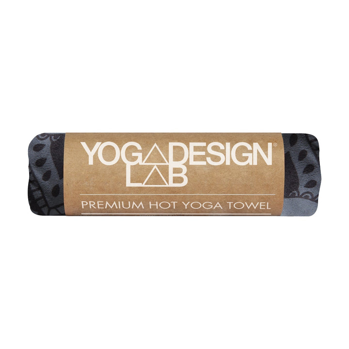 Translation missing: en.Yoga Design Lab Mat Yoga Towel Mandala Black
