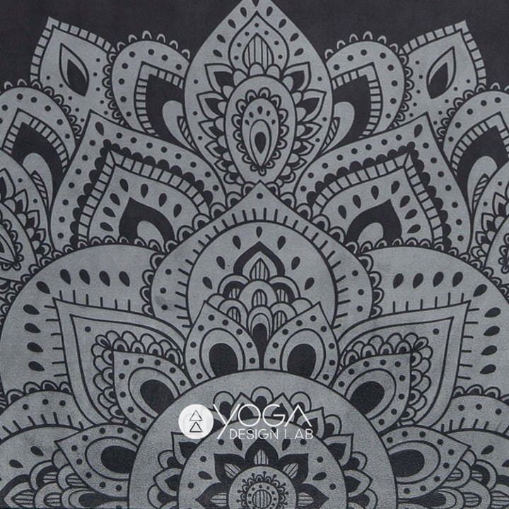 Translation missing: en.Yoga Design Lab Mat Yoga Towel Mandala Black