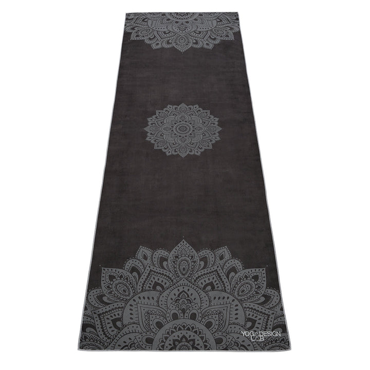 Translation missing: en.Yoga Design Lab Mat Yoga Towel Mandala Black