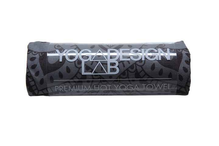 Translation missing: en.Yoga Design Lab Mat Yoga Towel Mandala Black