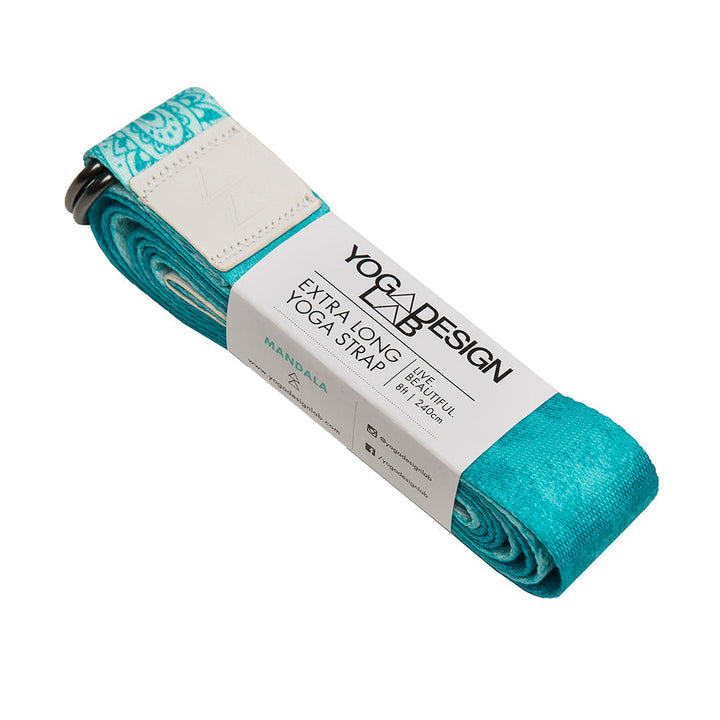 Translation missing: en.Yoga Design Lab Yoga Strap Mandala Turquoise