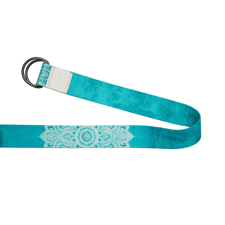 Translation missing: en.Yoga Design Lab Yoga Strap Mandala Turquoise