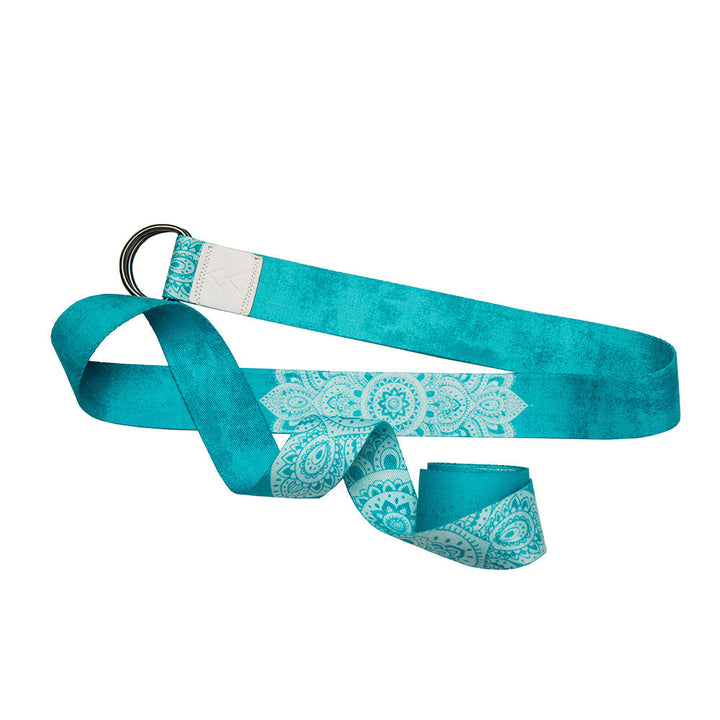 Translation missing: en.Yoga Design Lab Yoga Strap Mandala Turquoise