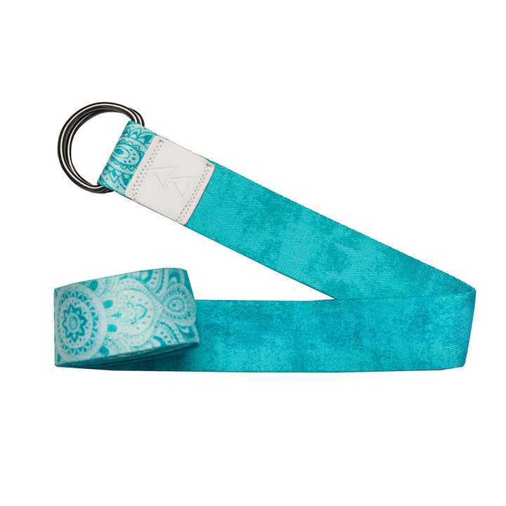 Translation missing: en.Yoga Design Lab Yoga Strap Mandala Turquoise