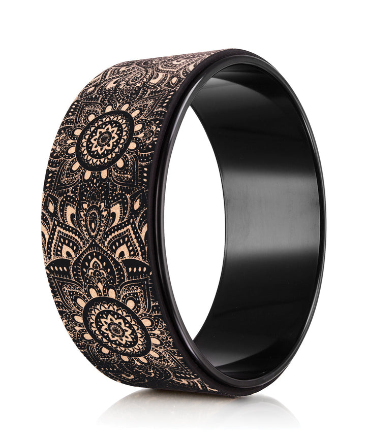Translation missing: en.Yoga Design Lab Yoga Wheel Cork Mandala Black