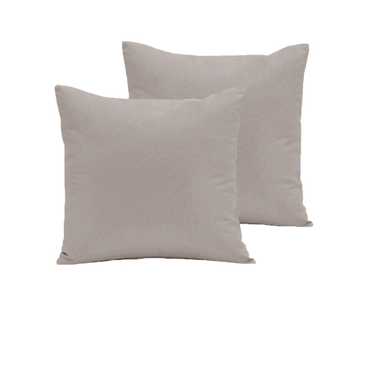 Translation missing: en.Pair of  280TC Polyester Cotton European Pillowcases Latte