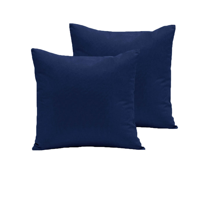 Translation missing: en.Pair of  280TC Polyester Cotton European Pillowcases Navy