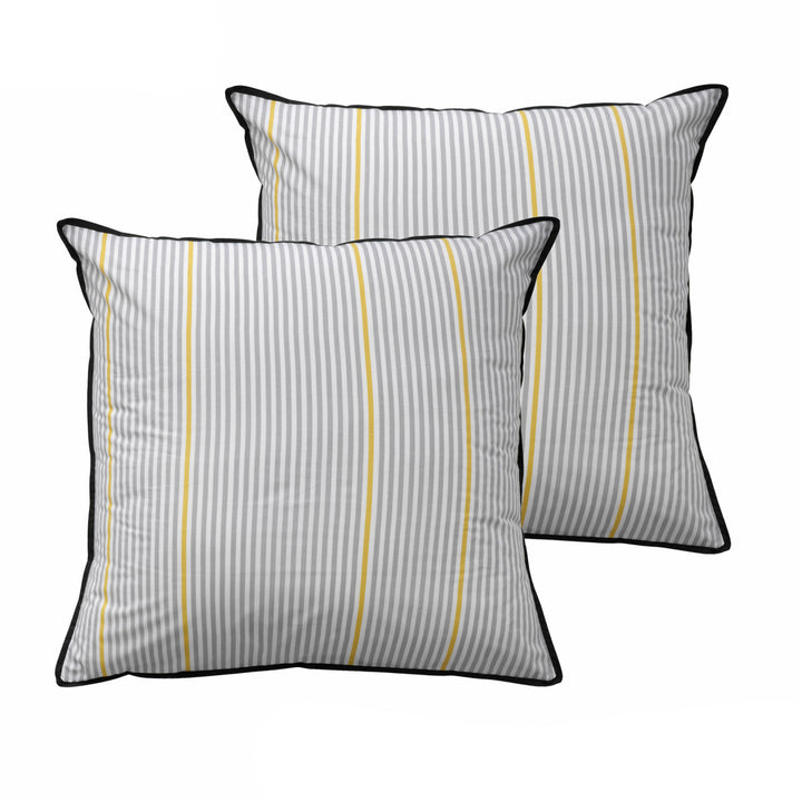 Translation missing: en.Bianca Pair of Baxter Grey European Pillowcases
