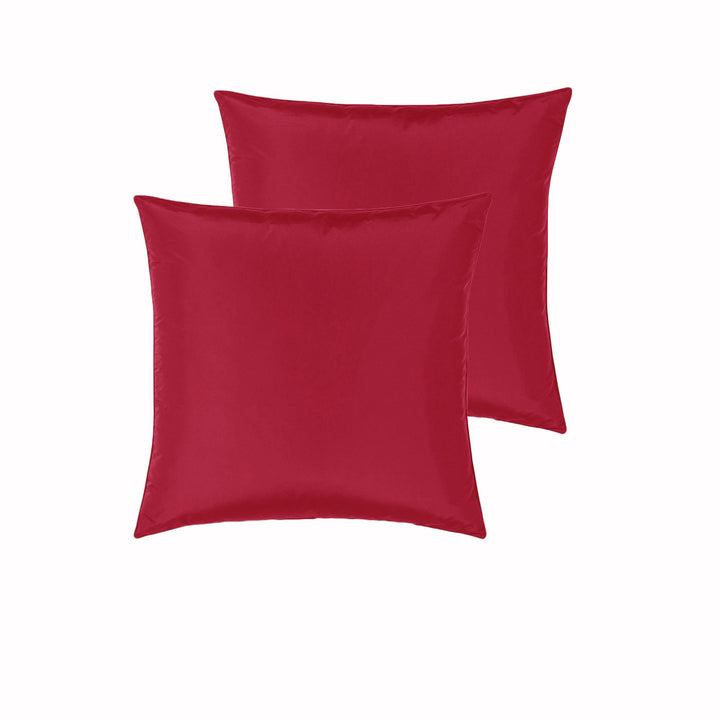 Translation missing: en.PepperMIll Satin European Pillowcases ( Pair ) RED