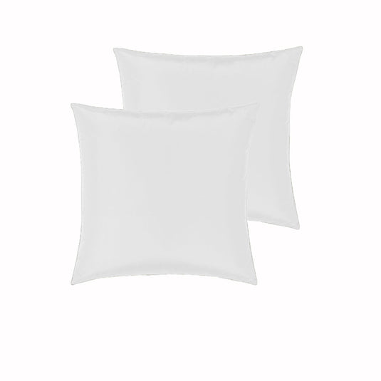 Translation missing: en.PepperMIll Satin European Pillowcases ( Pair ) WHITE