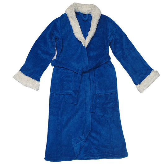 Translation missing: en.Sherpa Bath Robe Blue S/M
