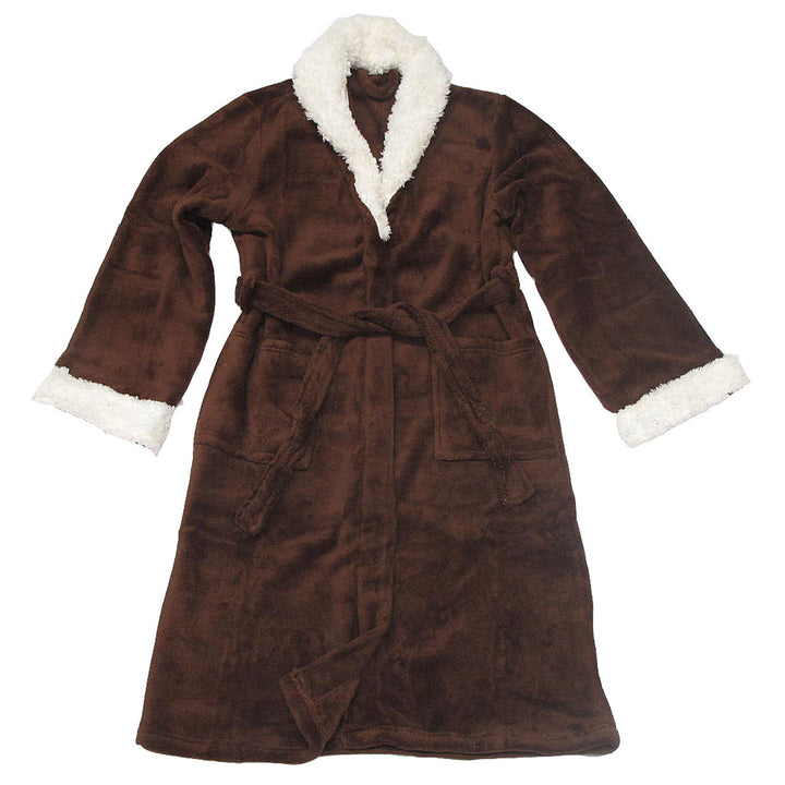 Translation missing: en.Sherpa Bath Robe Chocolate S/M