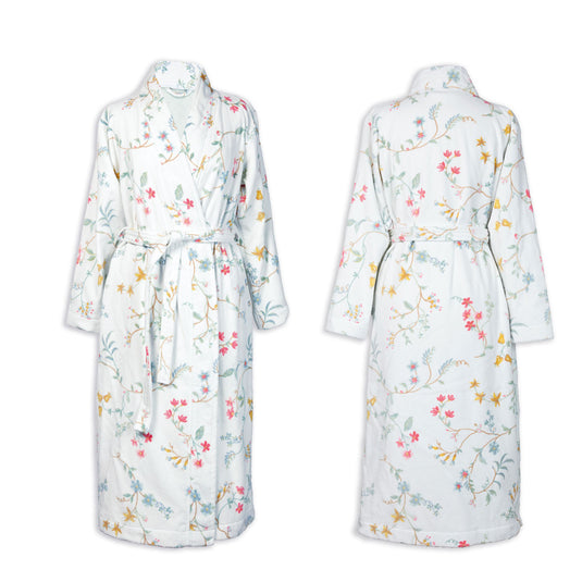 Translation missing: en.PIP Studio Les Fleurs Cotton Bath Robe White XXL