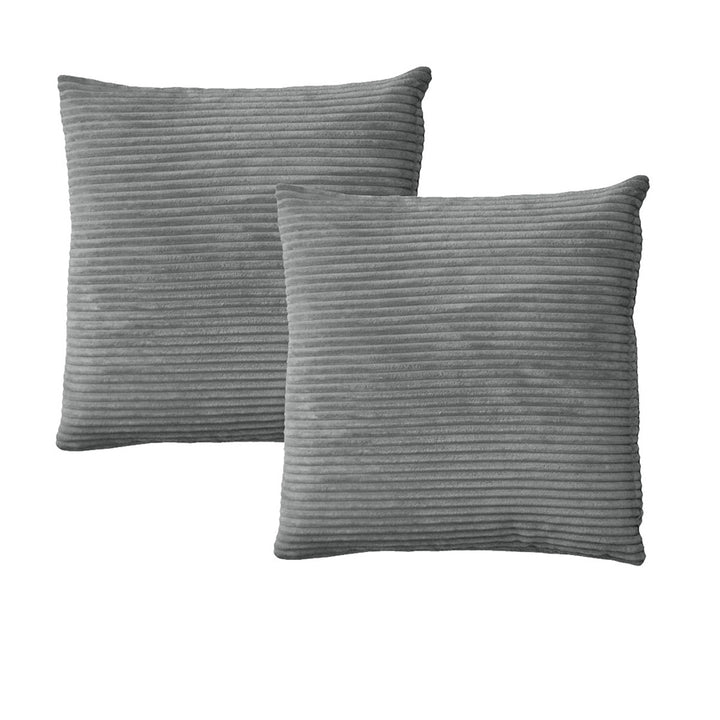 Translation missing: en.Alastairs Ruby Charcoal Pair of European Pillowcases