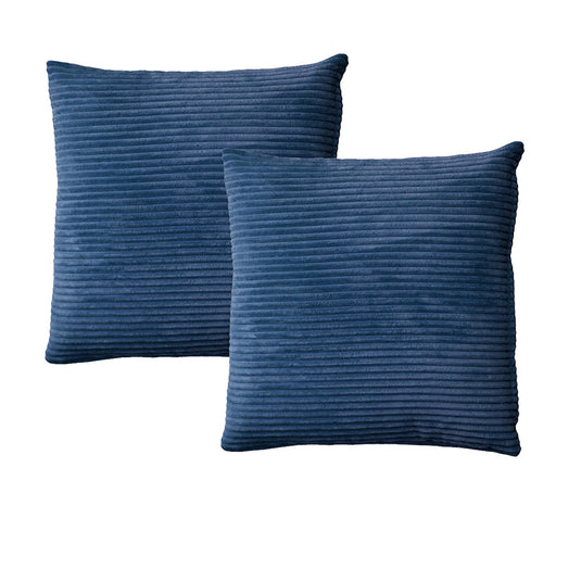 Translation missing: en.Alastairs Ruby Navy Pair of European Pillowcases