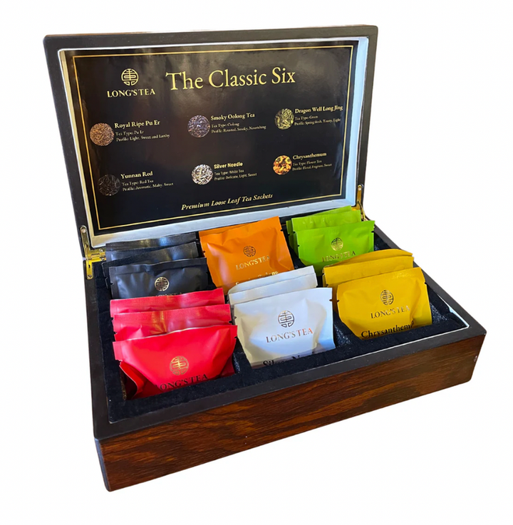 Translation missing: en.Long's Tea Classic Six Collection Tea Chest