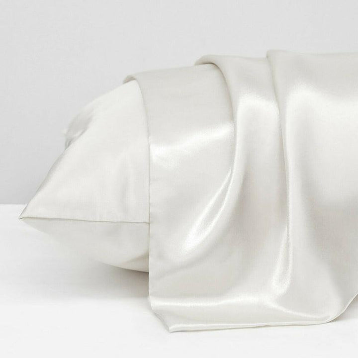 Translation missing: en.2 Pack Satin Pillowcases Luxury Soft Cushion Covers Bedroom Home Decor - Lake Blue